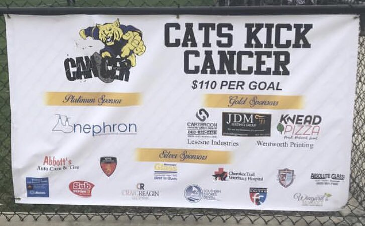LexMenSoccerCKC's tweet photo. #CKCGoals Update:
Have you heard about the
Cats Kick Cancer program?
Check our pinned post for all the info!
75 Goals So Far = $8,250 Raised!
That’s added to over $80,000 raised since 2013!
THANK YOU SPONSORS
and Thank You #WildcatFamily! https://t.co/30mE8J1jOm