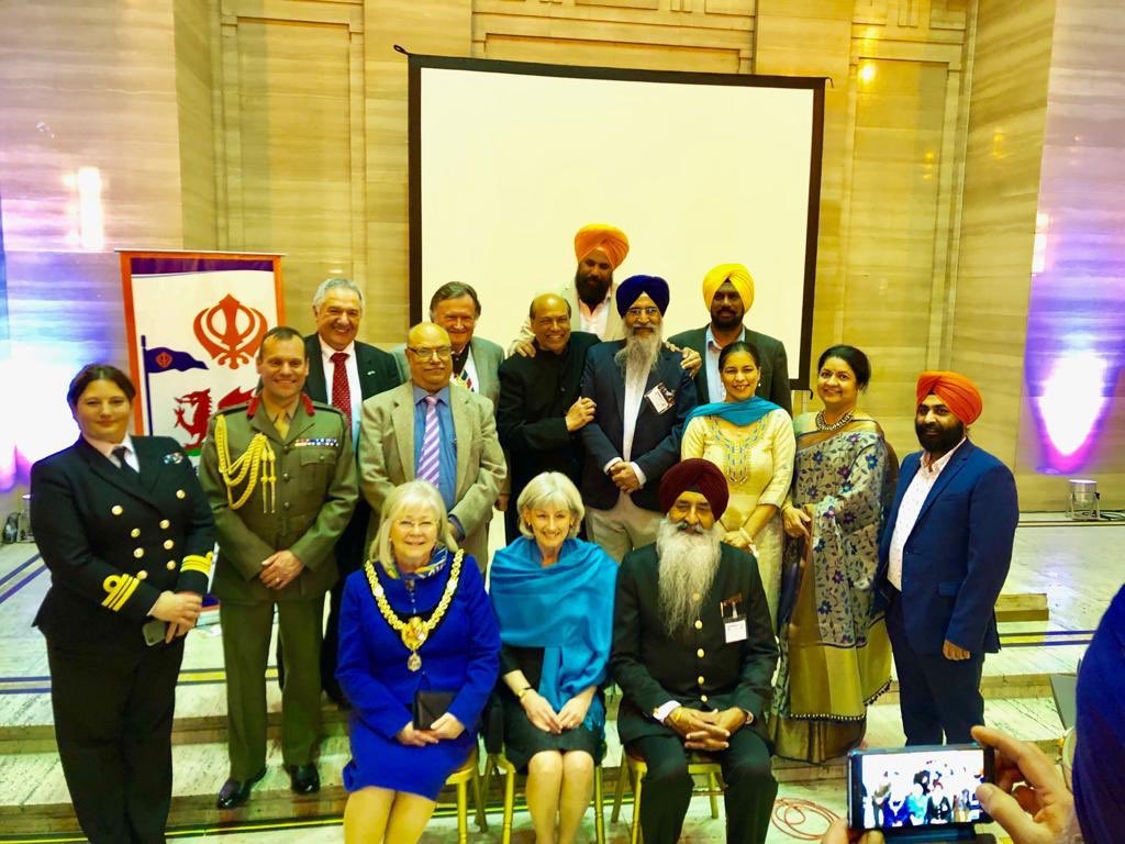Sikh Council of Wales Launch Dinner at ‘Temple of Peace’ on 8/3/2019