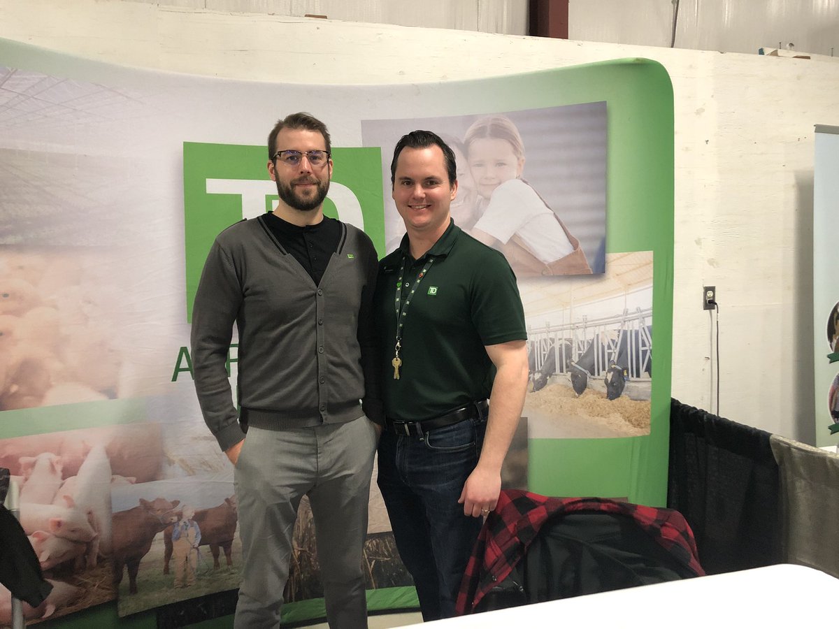 Proudly Representing TD at the 2019 Kawartha Lakes Farm Show. A great turn out, thanks to our Commercial and Small Business Partners <a href="/MichelleW_TD/">Michelle Wilson</a> <a href="/ShannonRuiter/">Shannon Ruiter</a>