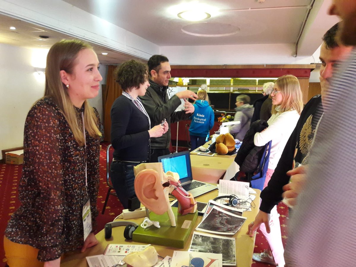 theastole's tweet photo. Great day at the British Science Week: Polish Contribution! Both kids and parents had a great time learning about the ear and how to protect their hearing👂🏻 https://t.co/lhmZ94AaUp