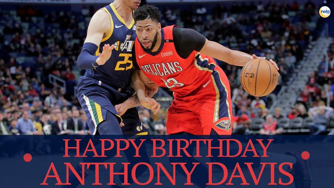 Anthony Davis’s Birthday Celebration | HappyBday.to