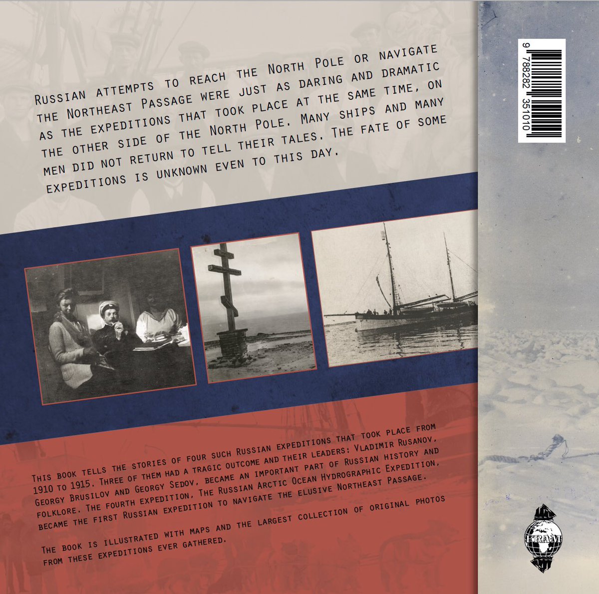 Our 11th book in the #explorersandexpeditions series is just sent to print. It is written by prolific polar historian William Barr and deals with Russian attempta to reach #northpole & sail #northernsearoute 1910-15. Exciting stuff. #polarbooks #frammuseet