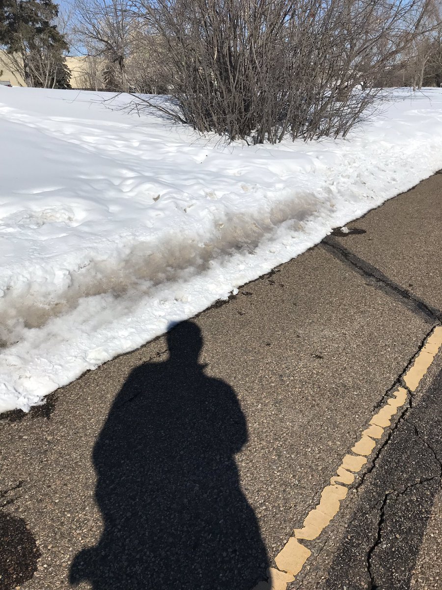 Me and my shadow training for #Irunwild.