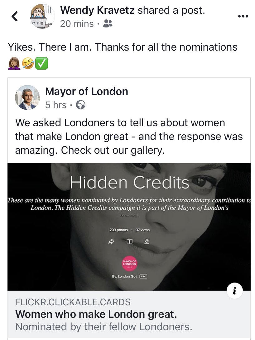WendyK_HR's tweet photo. Yikes there I am. Thanks for all the nominations. #behindeverygreatcity #hiddencredits https://t.co/2GZx84Jyi0