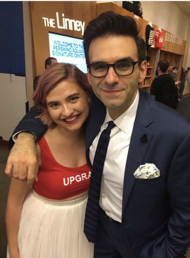 Marcus_BW20's tweet photo. Our production of Be More Chill doesn’t open for another 27 days! But one of our own is opening the ORIGINAL BROADWAY PRODUCTION TONIGHT! Current Arts Management student @lipstickbailey has been killing it as a Social Media Intern for the show in NYC! We are so proud of you! https://t.co/o8qC1KQiaG