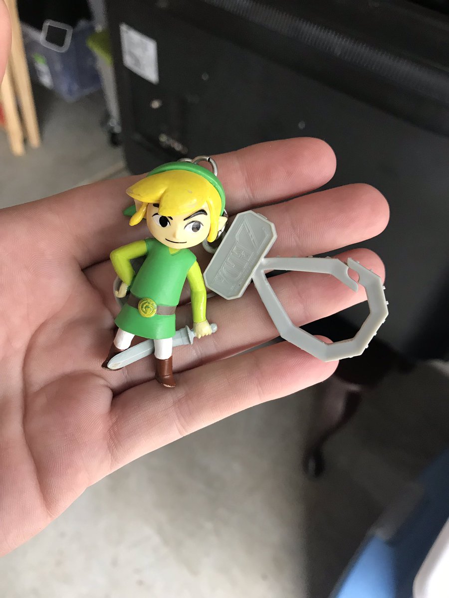 RaleighGaming's tweet photo. Did you leave behind this little Link yesterday? If so - he’s taken up residence in the box we take to every event, so just let us know at the next event you’re at, and we’ll reunite you! 🛡🗡💣 https://t.co/fe18bUSQ3m