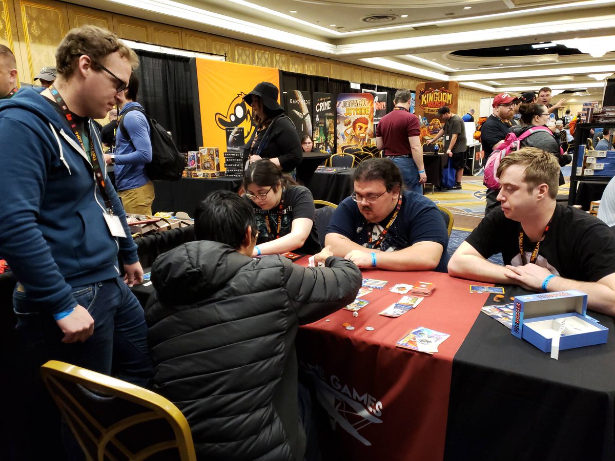BiplaneGames's tweet photo. Had a great time @DiceTowerWest this weekend, including a raucous full session of #Filibuster on Saturday! Thanks to everyone who visited us and cant wait to see you next year!
#BiplaneGames #boardgames #tabletopgames #indiegames #dicetower #indieboardgames #dicetowerwest https://t.co/NVnLJAy1cB