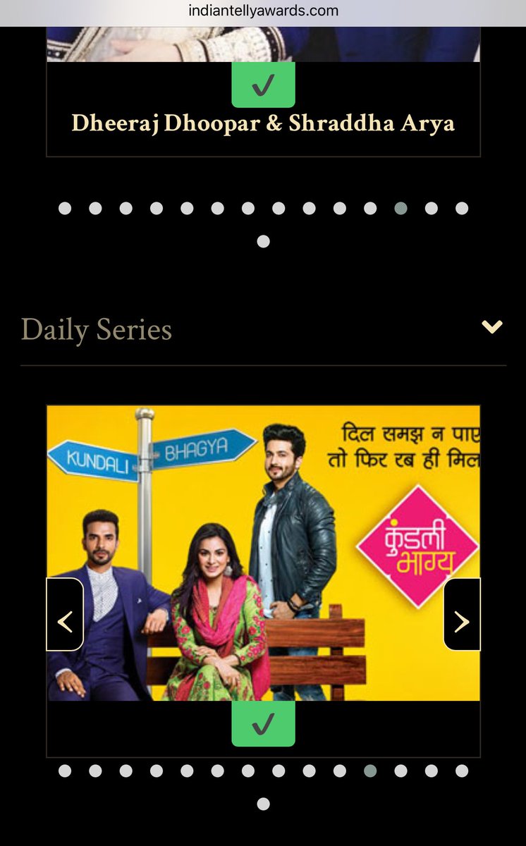 TeamDheerajD's tweet photo. Such a disappointment that an immensely talented and deserving actor is not nominated in #IndianTellyAwards2019.....
Although,our show and #PreeRan are nominated for best Jodi and daily series so please show some love for them by voting 🙏 ..... https://t.co/z05MrvO55s https://t.co/UBQvOt86VA