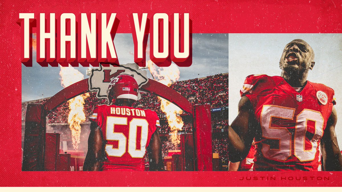 Chiefs's tweet image. Thank you, @JHouston50.
