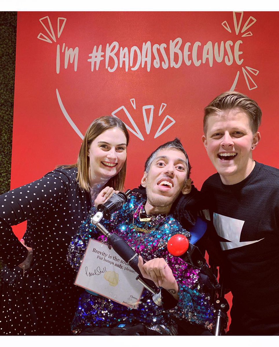 SulaimanRKhan's tweet photo. 7 March=Ace night @badass_gal_’s #BadassBecause event @TwitterUK! 😍
Congrats to my friends @Charlottehugh1 & @DannyPallett on hitting 365 days & a fab event!
Read more—https://t.co/K7w0GQovI7
#ProudFriend #BadassGal #creativity #friendship #InternationalWomensDay #IWD19 #IWD https://t.co/YrqIGypRzS