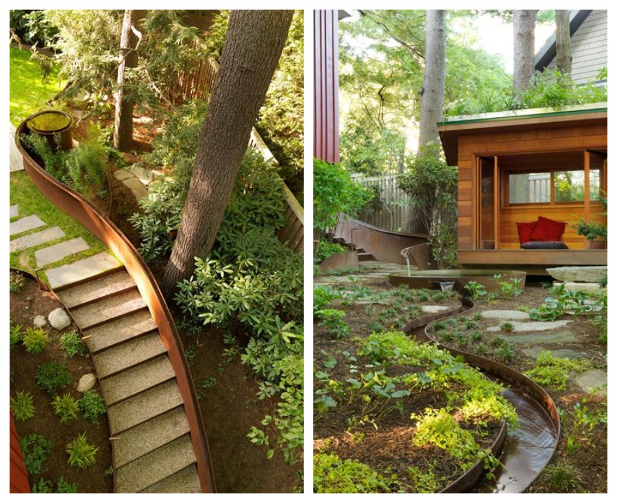 See how a tight, awkward and shaded space in Cambridge became a #garden for relaxing and reflecting ow.ly/yvvw30nYz3M Photos by Susan Teare.
