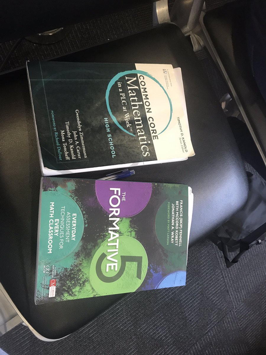 sisaak's tweet photo. Preparing to board the flight to LV. “light reading” but I wished the Formative Assessment book had HS examples. #t3IC2019 #T3Learns @jwilson828 @jgough @RamboTeacher @LeahTerry2 https://t.co/m6sm85lGC6