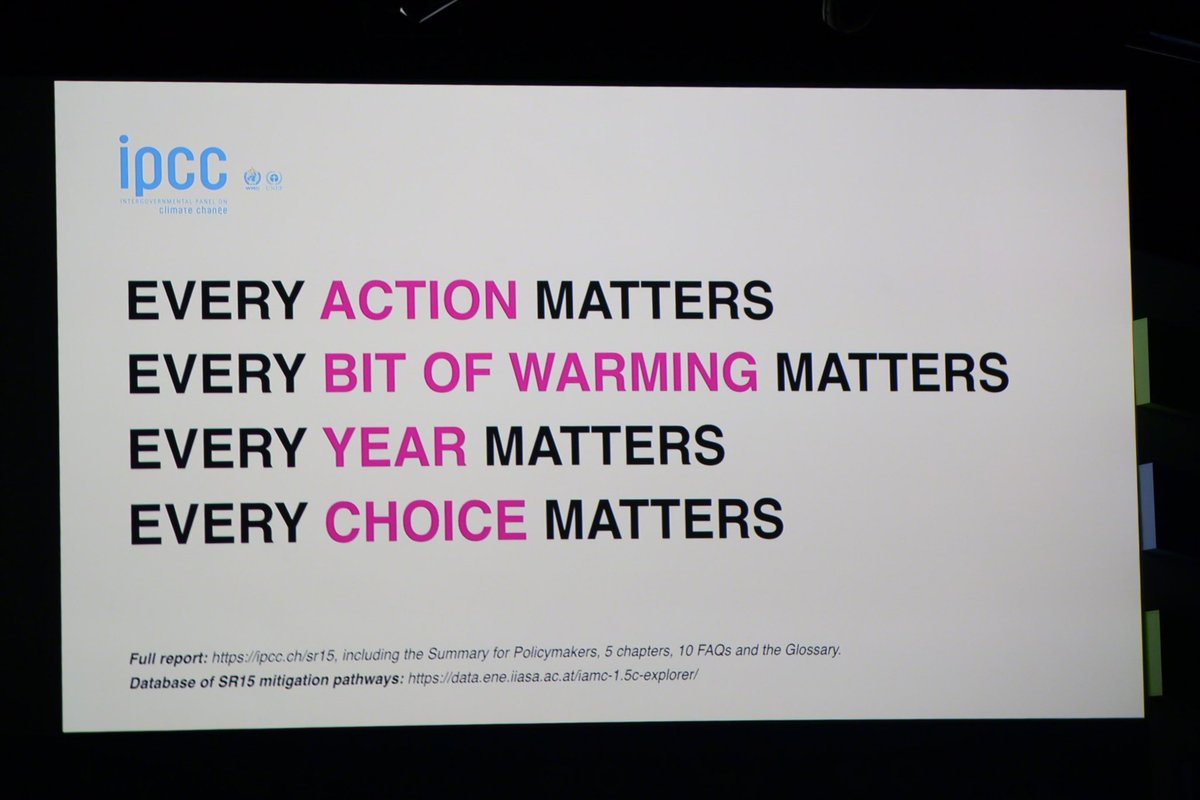 And that is why, as a scientist and a human, I am fully in support of any policy that cuts heat-trapping gas emissions, as soon as possible, while helping the poor and vulnerable already disproportionately suffering its impacts. As the  @IPCC_CH says: