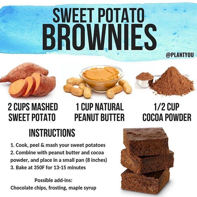 3 ingredient brownies!  Yes please 🙋‍♀️ ・・・
SWEET POTATO BROWNIES 🍠
-
Fudgy, delicious, gluten and refined sugar free - these brownies are basically a miracle and they are very rich!! Some optional add ins would be chocolate chips, pecans, or coconut… ift.tt/2J4TwzA