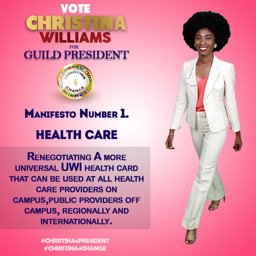 How many of us have been turned back from the health centre because they did not offer a particular service and then told that we cannot use our health card off campus to access said service ? My first manifesto point will address this. #StudentHealthMatters #Christina4President