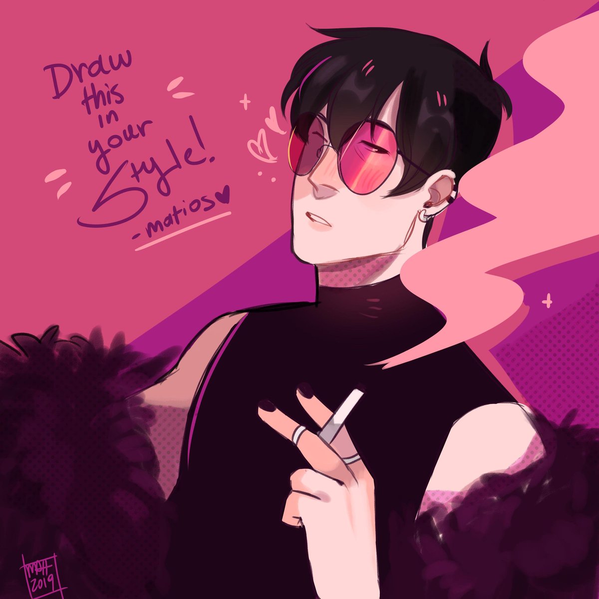 taaymago's tweet photo. Primeiro desenho q acabo em semanas e primeiro #DrawThisInYourStyle q fiz 😌 @matiosfelis https://t.co/lB17TaXjyg