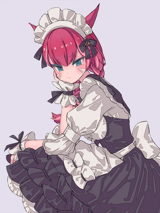 む 