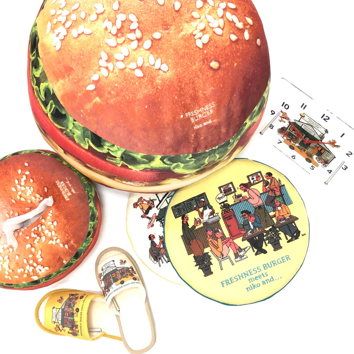 kaieda ハンバーガー niko Burger and x ニコアンド