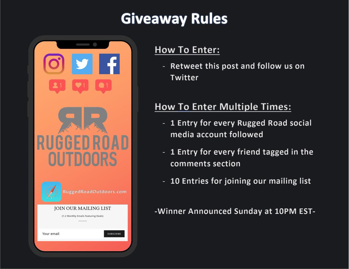 Rugged Road Outdoors tweet media