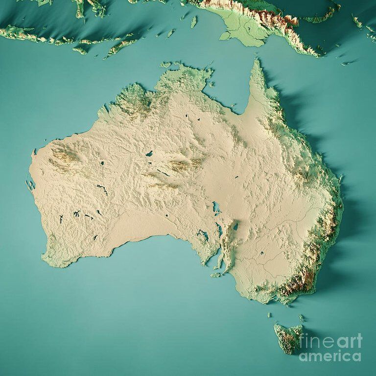 Map With Australia In The Middle Australia Is A Desert With A Rock In The Middle | Utopia, You Are Standing  In It!