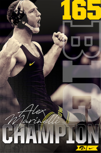 IowaWRLive's tweet image. BIG TEN CHAMP 🏆🏆

#2 Alex Marinelli defeats #1 Vincenzo Joseph (PSU), 9-3!  #FIGHTFORIOWA