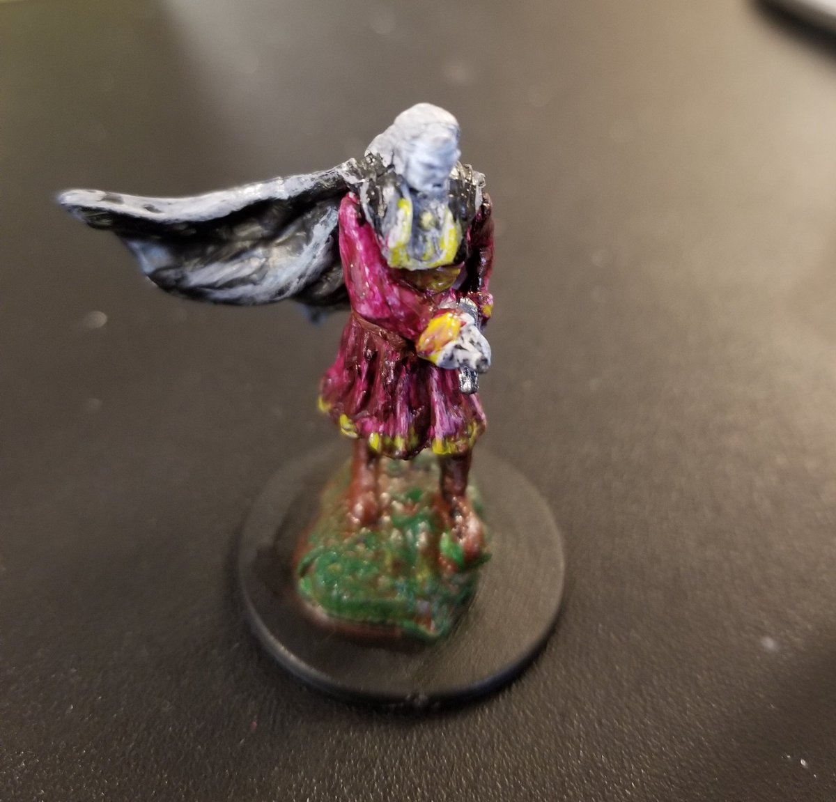 RoccoFilbertArt's tweet photo. This vampire is upset! These minis are fun. https://t.co/xtpbeqpXdu