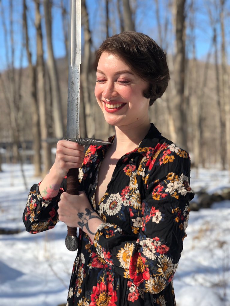 kendrawcandraw's tweet photo. These look like I took engagement photos with my sword https://t.co/mvG43qQXzC