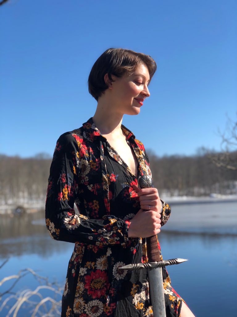 kendrawcandraw's tweet photo. These look like I took engagement photos with my sword https://t.co/mvG43qQXzC