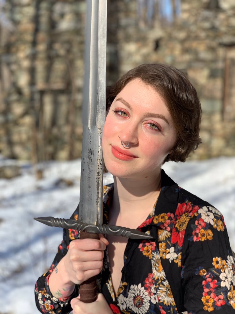 kendrawcandraw's tweet photo. These look like I took engagement photos with my sword https://t.co/mvG43qQXzC