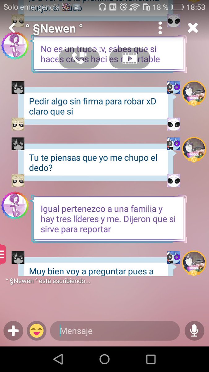 DewTeardrops's tweet photo. #FHS #FHSZ3r0 

Hola, esto es para todos los usuarios de Amino y artistas mas concretamente.

Éste usuario abre privados a artistas para "pedirles" Dibujos para una supuesta "serie" donde la condición es no poner firma al dibujo.
El usuario se dedica a robar arte, cuidado con él. https://t.co/SYsfJLgLma