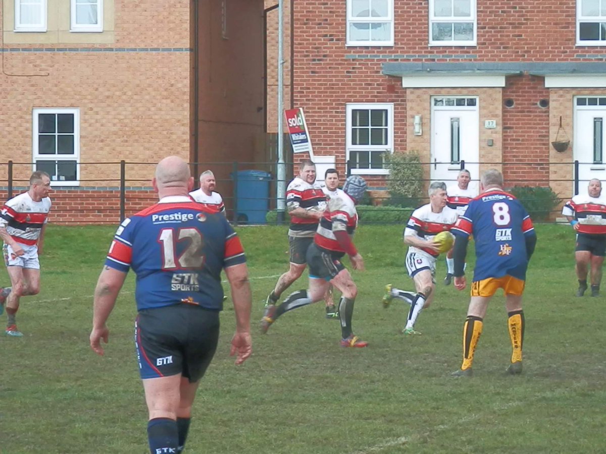 MethleyMasters's tweet photo. Few pics from our game today with our good mates, Hull Masters. Muddy conditions but was fun throughout https://t.co/IlnkfyD10j