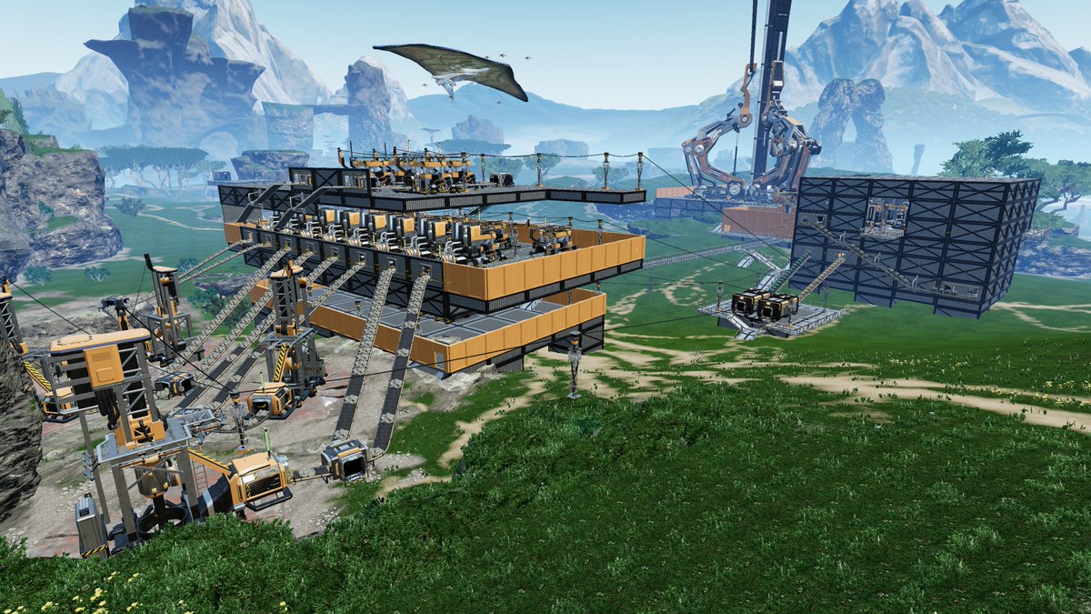 Weekend completed with hardly any exploration. 

10/10 will redo the vertical factory.
∞/10 satisfaction.

#thinkvertical @SatisfactoryAF