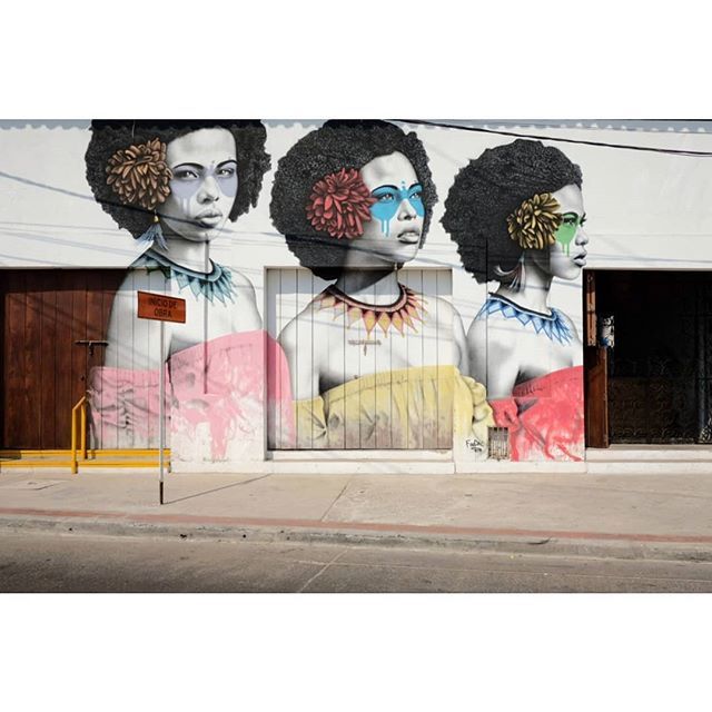 luidrustig's tweet photo. Empowering woman! Great piece by one of my favorite streetartists @findac. The street art tradition is alive and well in Cartagena, Colombia where works by modern graffiti and street art legends from Colombia and around the world mingle with historic Col… https://t.co/aHibCWaT2W https://t.co/PD1YrKaGT6