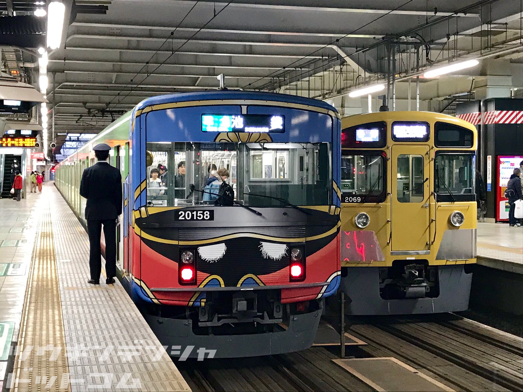 通勤電車ドットコム 話題 銀河鉄道999 装飾電車 様々なラッピング電車が走り 利用者を楽しませてくれる西武鉄道 二代目 銀河鉄道999デザイン電車 f の装飾は今月で終了となりますが L Train同様に 三代目 は登場するのでしょうか 新たな