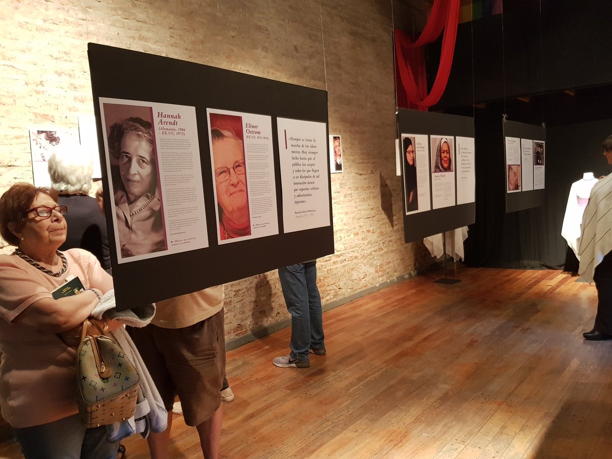 Arrancamos con la exposición en Gascón 1474, en homenaje a las mujeres que siguen abriendo puertas, luchando para ser reconocidas desde la igualdad por más derechos a las generaciones futuras, contra la violencia y la indiferencia!