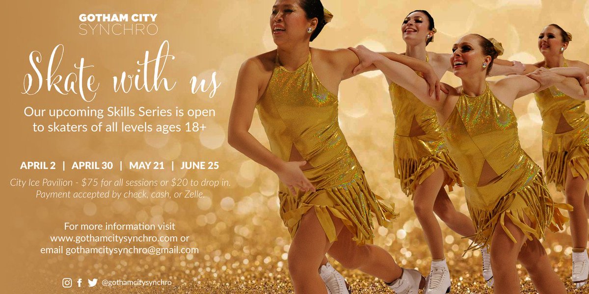 ATTN: NYC! Try synchro with us this spring! It's commitment-free, and the rink is conveniently located off the 7 train. Info here: bit.ly/2u45FKJ