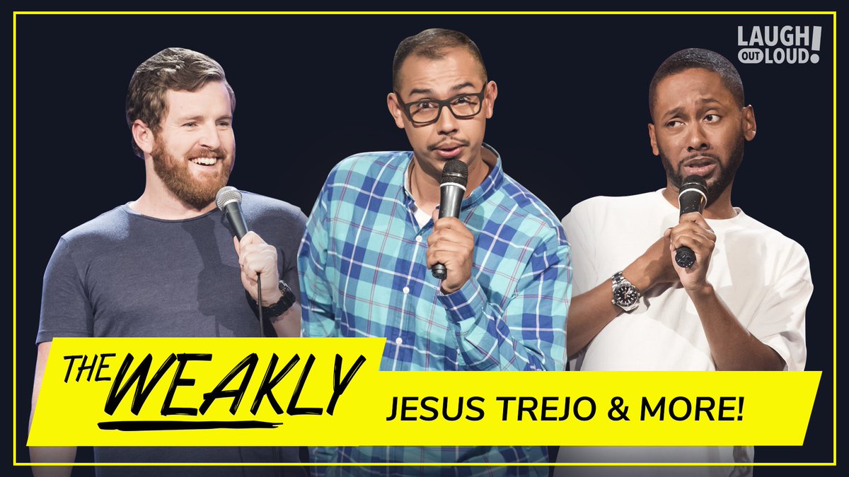 LOLNetwork's tweet photo. Now serving up Sunday laughs on #TheWeakly with @JesusTrejo @JordanRock843 @patrickhaye @ryanbelleville @thenickcody
Watch now --> https://t.co/b9T3acdDGk https://t.co/8IDJmjSiKh