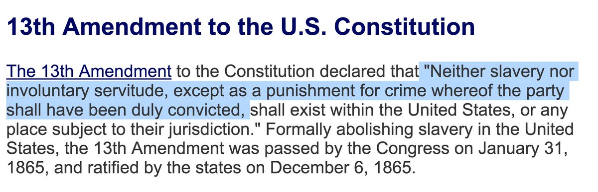 MONTYOG's tweet photo. @CesarVargas365 DUDE claims his Morehouse dissertation was on the #13thAmendmant and he still says Slavery was Abolished.Nothing with an #ExceptionClause is abolished .codified into law with a legal description of how #14words #ABEsBigLIE #revenueStreams sullying Fredrick Douglas' name https://t.co/5PN7VUp2BS