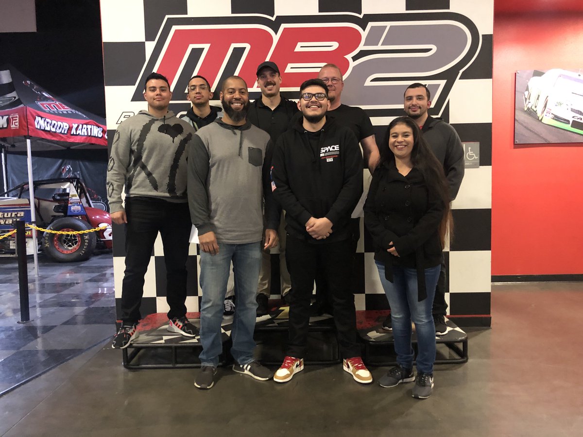 ScottDumas222's tweet photo. So glad I had the chance to take out my team from Valencia Marketplace MLC. Team builder at MB2 Raceway. I love leading this group of remarkable people! @BernardContre10 @ShenitaLockhart https://t.co/68537ThAba