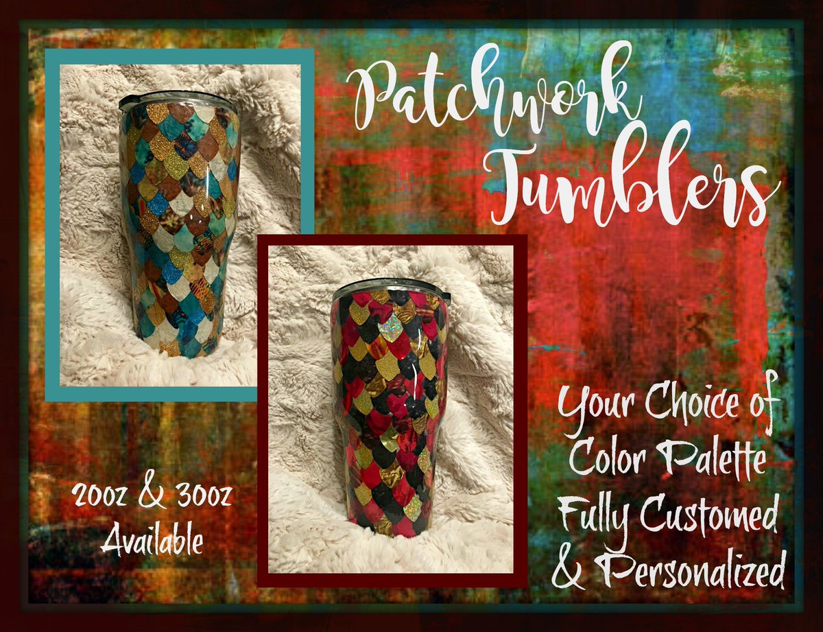 GiftsTitans's tweet image. Excited to share the latest addition to my #etsy shop: Patchwork Tumbler with Full Scales in Multiple colors - Glitter, Holographic, Metallic and Custom Printed - Dbl Insulated Stainless Steel etsy.me/2SYfYdw l #customtumbler #patchworkdesigns #etsystore