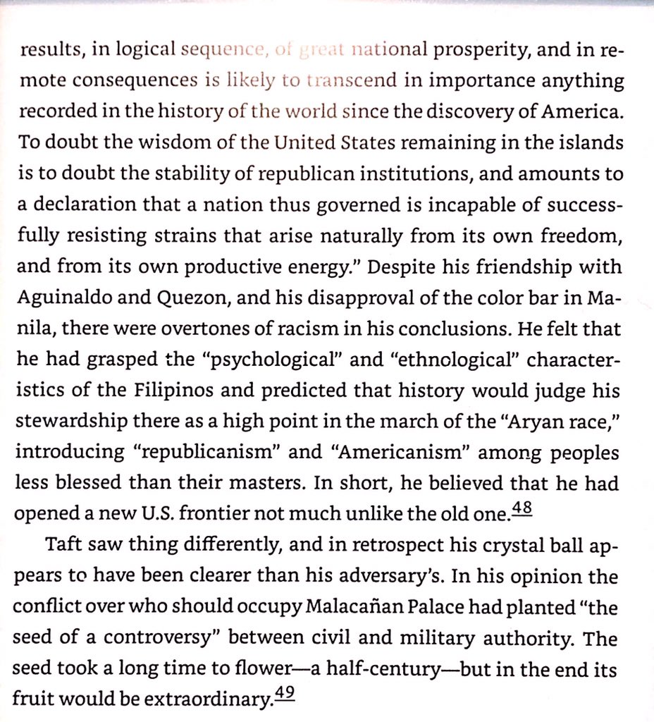 Imposing democracy and American culture on foreign countries goes back at least to our conquest of the Philippines