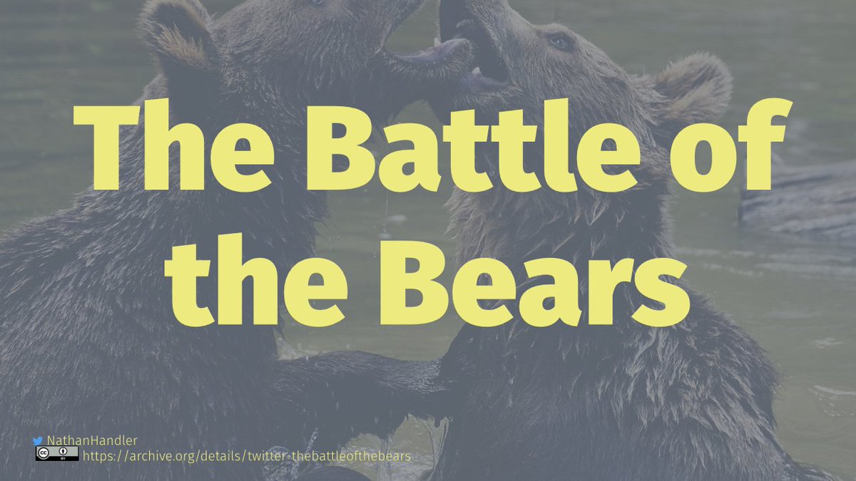 nathanhandler's tweet photo. Who doesn't love a cuddly teddy bear? I know I do, or at least I used to. Let me share a story about how two adult professionals waged The Battle of the Bears. https://t.co/5aiTloDLJ7