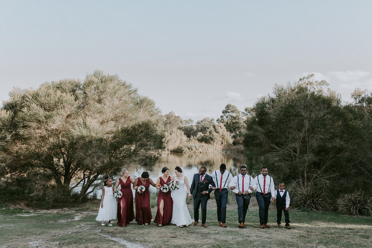 This is Cassie and Innocent with their bridal party. One visit and we can help you all. 

#gmelbridal #melbourneweddings #gettingmarried