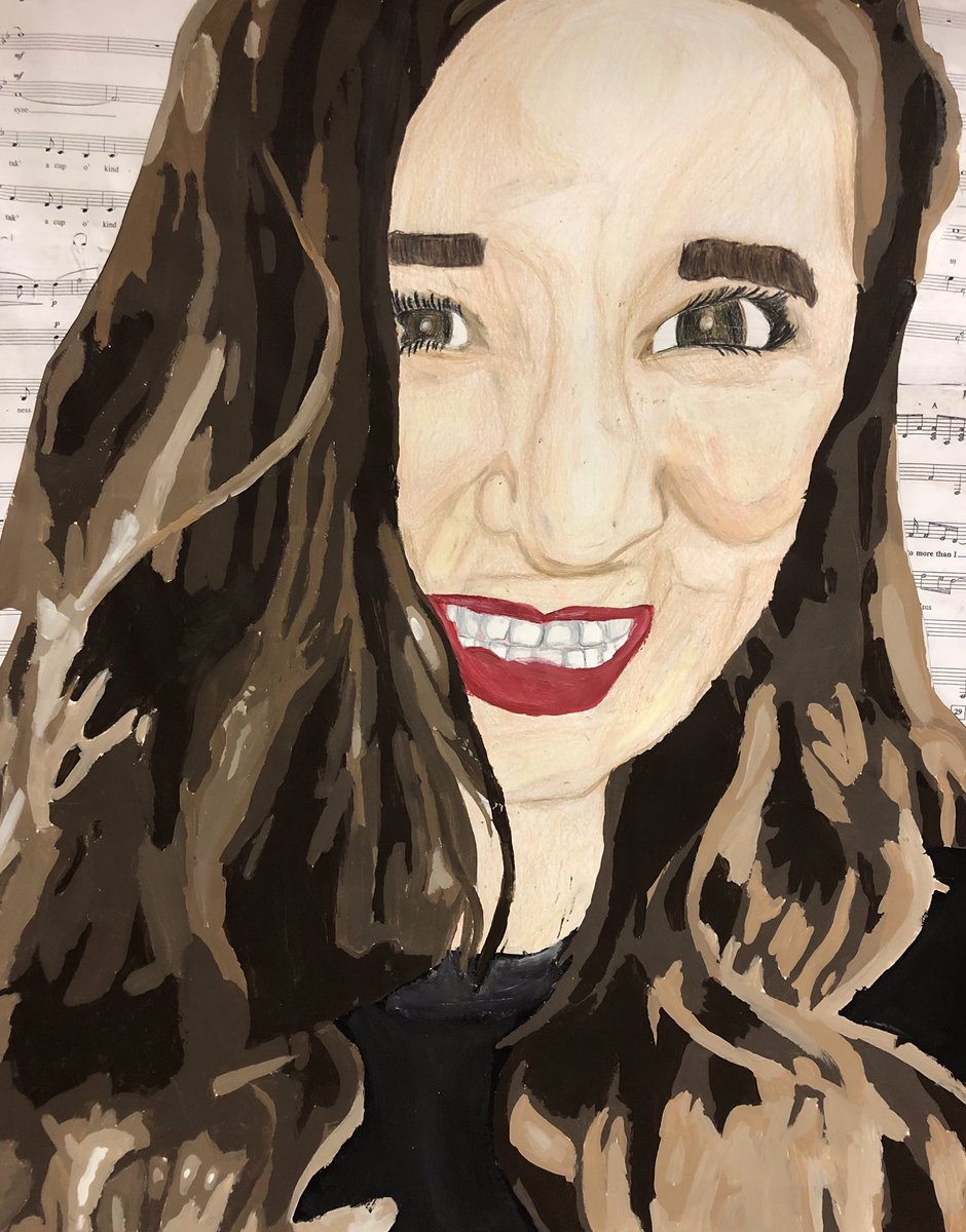 Celebrating Youth Art Month in Topeka. Congrats to 8th Gr. Riley McC.- 3rd Place in Sargent Art Competition.  A big Thank U to KAEA Board Members, Sabatini Library Staff, Art Educators &amp; Parents for supporting Visual Art  <a href="/KansasAEA/">Kansas Art Ed Assn</a> <a href="/KSArtsEducation/">KSAAE</a>  <a href="/bvschools/">Blue Valley Schools</a> #YouthArtMonth19