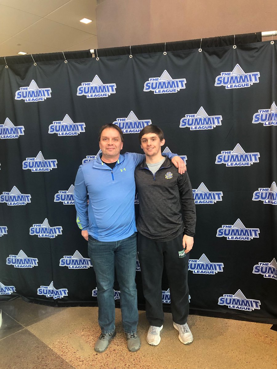 DAKM4's tweet photo. Having a great time at the Summit League Tounament! #March2TheSummit https://t.co/I0qRgKuQYK