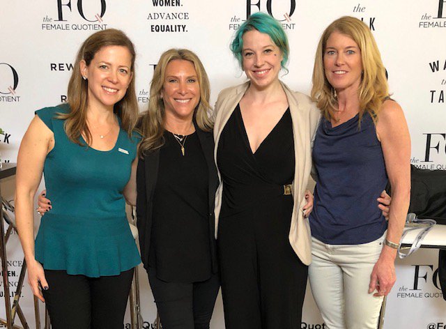 ai_equal's tweet photo. Thank you @ShelleyZalis for including me on the "If You're Human, You're Biased. Now What?" panel and to @rubie226 and Annie Harper of @Equal_Reality for a thought-provoking, insightful conversation! #SXSW #FQlounge #thefemalequotient #AI https://t.co/5uABiAxLoO