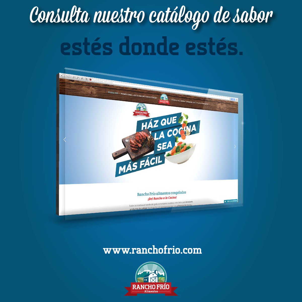 Nuestra página web está siempre abierta para ti, ¡no dudes en visitarnos buscando inspiración para algún platillo! 
⬇️
ranchofrío.com

#AlimentosCongelados 
#Carne
#MariscosYPescados
#FrutasYVerduras
#CortesDePapas
#Appetizers