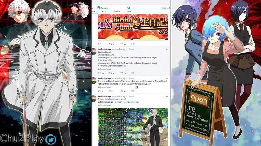 Tokyo Informer On Twitter Noticias Por Parte De Kevin Chatmajo Tokyo Ghoul Re Birth Invoke Tokyo Video Https T Co Slc1pqk6mv