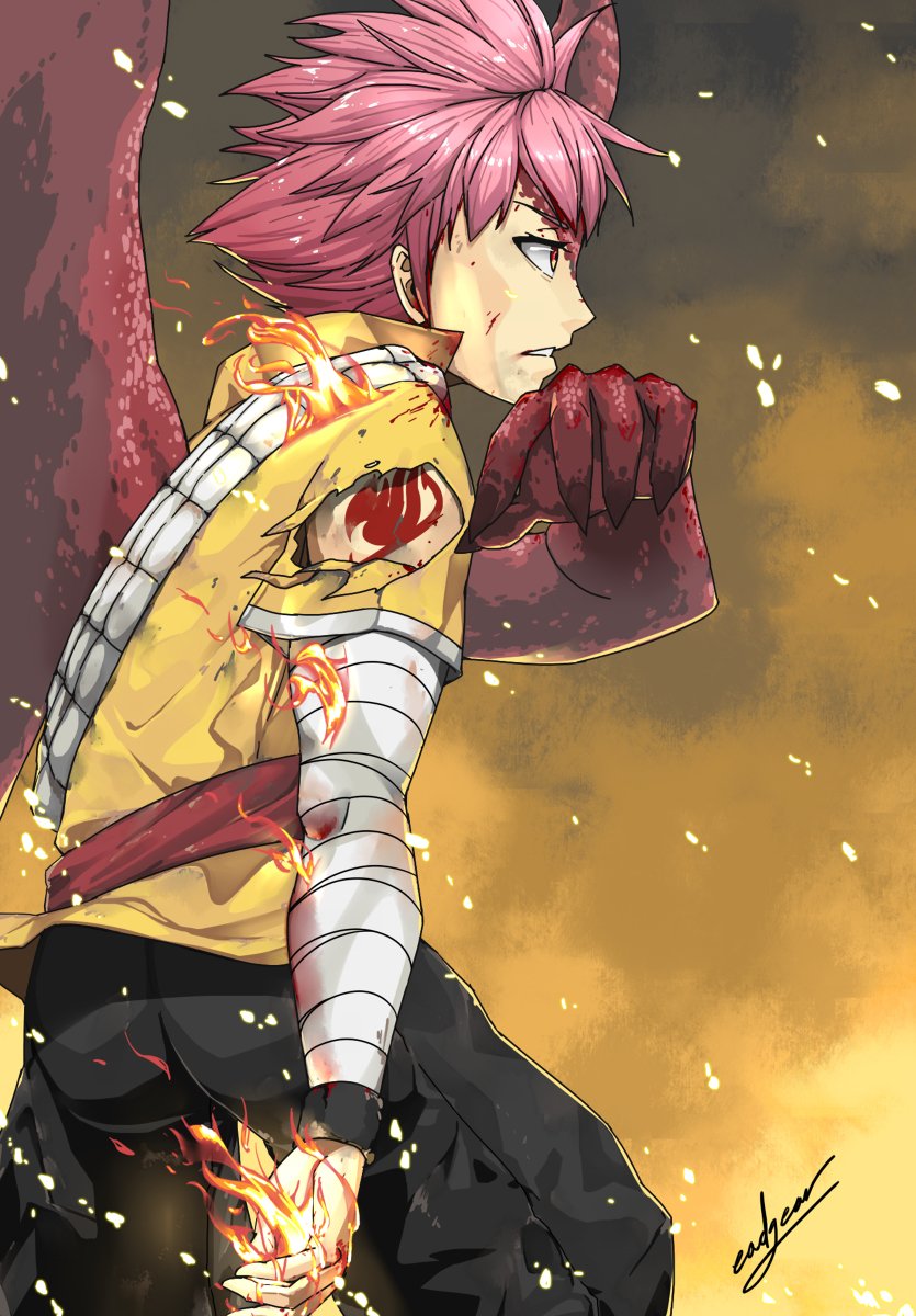 Eadgear A Twitter 劇場版 フェアリーテイル ナツ ドラグニル サラマンダー 劇場版 滅竜魔導士 火 T Co Lihbwyjrll