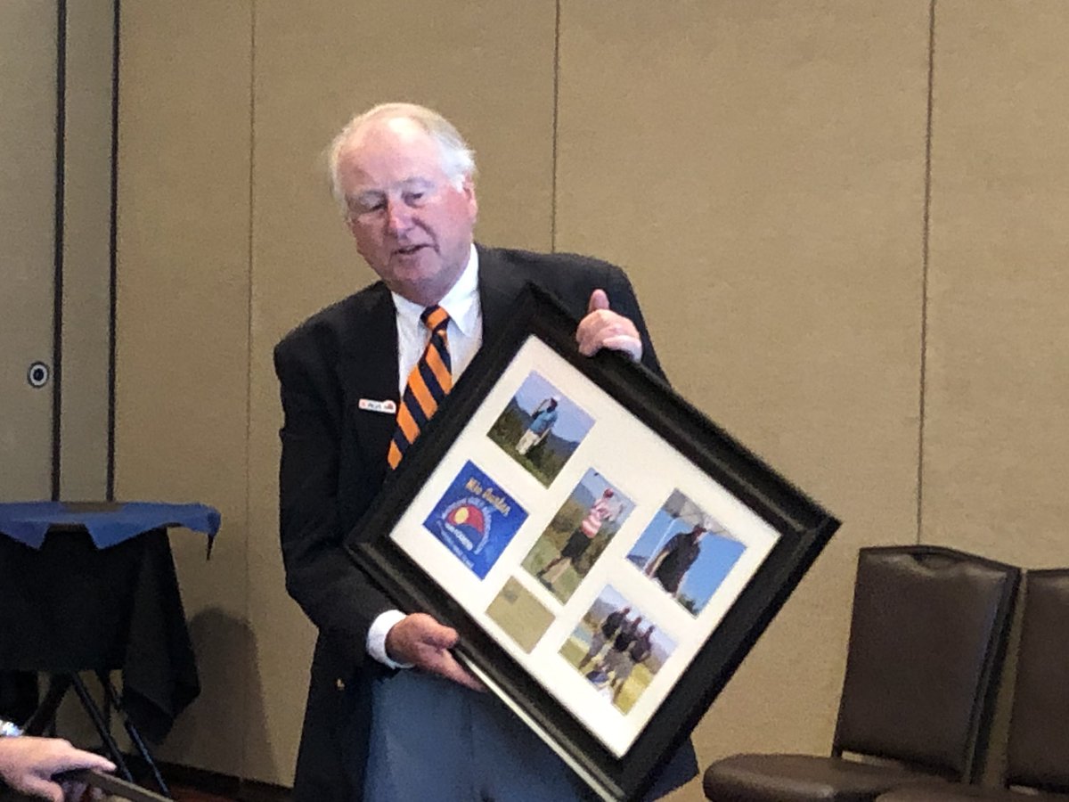 SunCountryGolf's tweet photo. Congrats to outgoing #SCAGA President Mike Quinlan on an amazing tenure directing the ship. #WellDoneSir https://t.co/S10rzlASxK